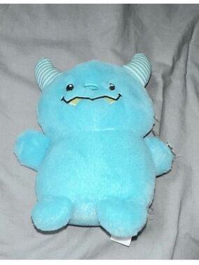 Blue Plush Monster Stuffed Toy